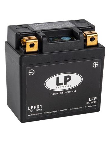 Akumuliatorius Landport LP Motorcycle Lithium ML LFP01 12V Ah 105A 92x52x90 ML LFP01 - Akumuliatoriai - 1